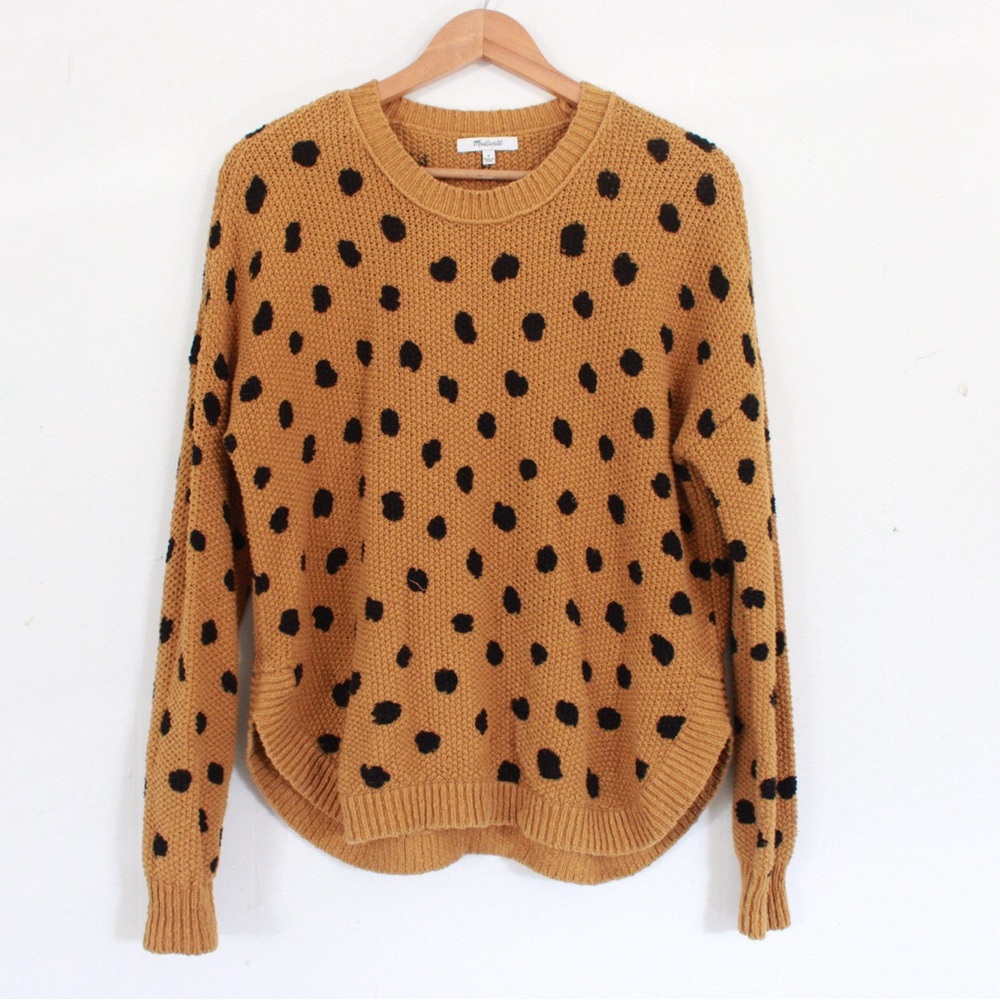 Madewell Painted Spots Sweater